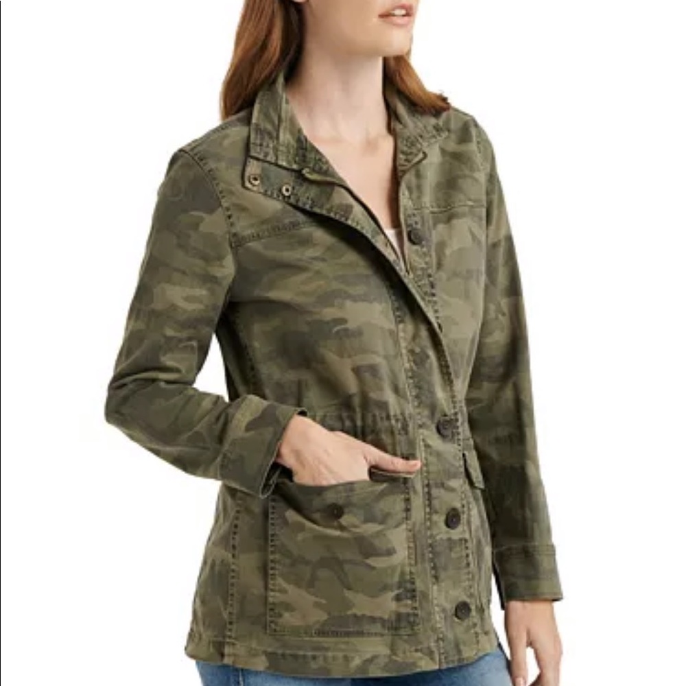 Camo Utility Jacket for Women by Lucky Brand